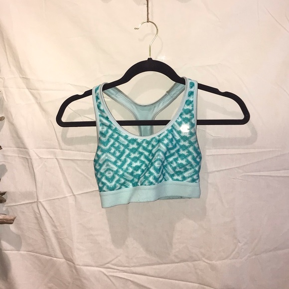 Turquoise champion sports bra - Picture 2 of 4